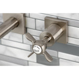 Essex Two-Handle 3-Hole Wall Mount Roman Tub Faucet