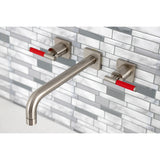 Kaiser Two-Handle 3-Hole Wall Mount Roman Tub Faucet