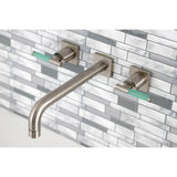 Kaiser Two-Handle 3-Hole Wall Mount Roman Tub Faucet