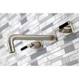 Kaiser Two-Handle 3-Hole Wall Mount Roman Tub Faucet