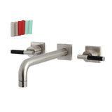 Kaiser Two-Handle 3-Hole Wall Mount Roman Tub Faucet