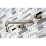 Kaiser Two-Handle 3-Hole Wall Mount Roman Tub Faucet
