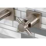 Concord Two-Handle 3-Hole Wall Mount Roman Tub Faucet