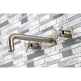 Concord Two-Handle 3-Hole Wall Mount Roman Tub Faucet