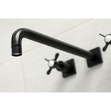 Essex Two-Handle 3-Hole Wall Mount Roman Tub Faucet