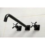 Essex Two-Handle 3-Hole Wall Mount Roman Tub Faucet