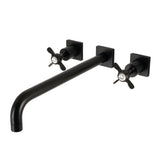 Essex Two-Handle 3-Hole Wall Mount Roman Tub Faucet