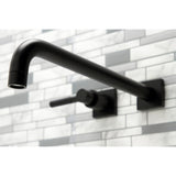 Kaiser Two-Handle 3-Hole Wall Mount Roman Tub Faucet
