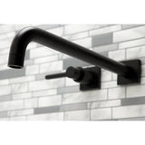 Concord Two-Handle 3-Hole Wall Mount Roman Tub Faucet