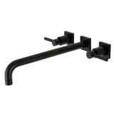 Concord Two-Handle 3-Hole Wall Mount Roman Tub Faucet