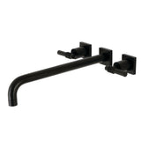 Milano Two-Handle 3-Hole Wall Mount Roman Tub Faucet