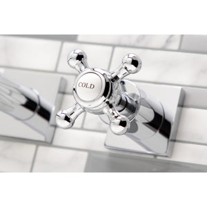 Metropolitan Two-Handle 3-Hole Wall Mount Roman Tub Faucet