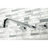 Manhattan Two-Handle 3-Hole Wall Mount Roman Tub Faucet