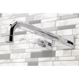 NuWave Two-Handle 3-Hole Wall Mount Roman Tub Faucet