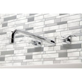 NuWave Two-Handle 3-Hole Wall Mount Roman Tub Faucet