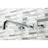 Concord Two-Handle 3-Hole Wall Mount Roman Tub Faucet