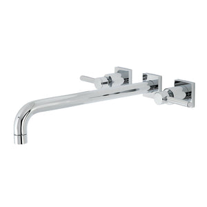 Concord Two-Handle 3-Hole Wall Mount Roman Tub Faucet