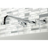 Milano Two-Handle 3-Hole Wall Mount Roman Tub Faucet