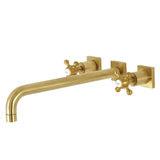 Metropolitan Two-Handle 3-Hole Wall Mount Roman Tub Faucet