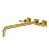 Manhattan Two-Handle 3-Hole Wall Mount Roman Tub Faucet