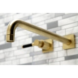 Kaiser Two-Handle 3-Hole Wall Mount Roman Tub Faucet