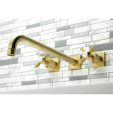 Millennium Two-Handle 3-Hole Wall Mount Roman Tub Faucet