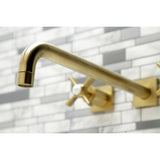 Millennium Two-Handle 3-Hole Wall Mount Roman Tub Faucet