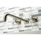 Essex Two-Handle 3-Hole Wall Mount Roman Tub Faucet