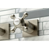 Metropolitan Two-Handle 3-Hole Wall Mount Roman Tub Faucet
