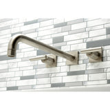 Manhattan Two-Handle 3-Hole Wall Mount Roman Tub Faucet