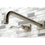 NuWave Two-Handle 3-Hole Wall Mount Roman Tub Faucet