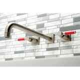 Kaiser Two-Handle 3-Hole Wall Mount Roman Tub Faucet