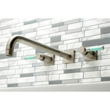 Kaiser Two-Handle 3-Hole Wall Mount Roman Tub Faucet