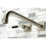 Kaiser Two-Handle 3-Hole Wall Mount Roman Tub Faucet