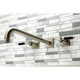Kaiser Two-Handle 3-Hole Wall Mount Roman Tub Faucet
