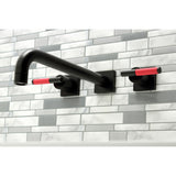 Kaiser Two-Handle 3-Hole Wall Mount Roman Tub Faucet