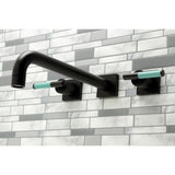 Kaiser Two-Handle 3-Hole Wall Mount Roman Tub Faucet