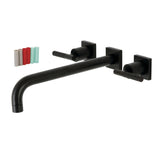 Kaiser Two-Handle 3-Hole Wall Mount Roman Tub Faucet