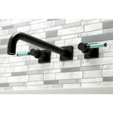 Kaiser Two-Handle 3-Hole Wall Mount Roman Tub Faucet