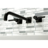 Kaiser Two-Handle 3-Hole Wall Mount Roman Tub Faucet