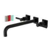 Kaiser Two-Handle 3-Hole Wall Mount Roman Tub Faucet