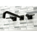 Concord Two-Handle 3-Hole Wall Mount Roman Tub Faucet