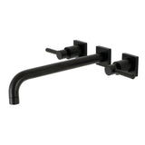 Concord Two-Handle 3-Hole Wall Mount Roman Tub Faucet