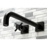 Concord Two-Handle 3-Hole Wall Mount Roman Tub Faucet