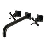 Millennium Two-Handle 3-Hole Wall Mount Roman Tub Faucet