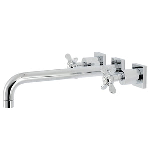 Essex Two-Handle 3-Hole Wall Mount Roman Tub Faucet