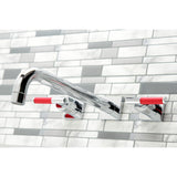 Kaiser Two-Handle 3-Hole Wall Mount Roman Tub Faucet