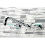 Kaiser Two-Handle 3-Hole Wall Mount Roman Tub Faucet