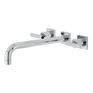 Manhattan Two-Handle 3-Hole Wall Mount Roman Tub Faucet