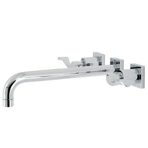 NuWave Two-Handle 3-Hole Wall Mount Roman Tub Faucet